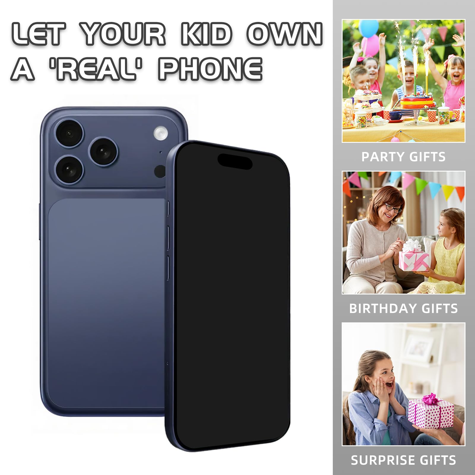 Amazon.com: Fake Phone Dummy PropPhone, BlackScreen Decoy